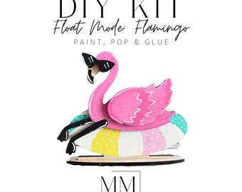 DIY Flamingo Paint Kit: Summer Craft Activity for All Ages