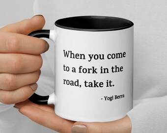 Yogi Berra Quote Mug: Baseball Hero Gift