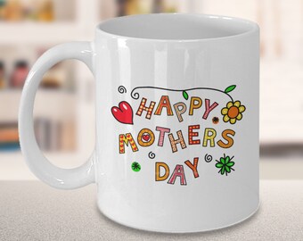 Bonne tasse cadeau pour la fête des mères! Cadeau de tasse à café pour la fête des mères, Mug mignon pour maman, Cadeau sucré pour maman, Cadeau de fille, Cadeau de fils