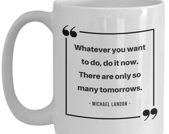 Laura Ingalls Wilder Coffee Mug Enjoy Every Moment Etsy