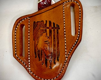 Lineman Sheath with American Flag