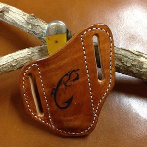 Fish Hook  sheath   for the trapper style knives