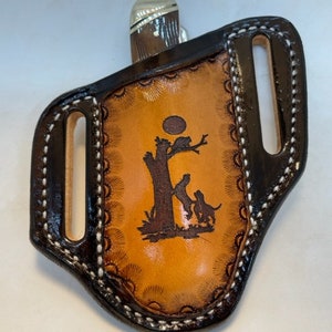 Etui coon en chasse pour couteaux Trapper & Stockman