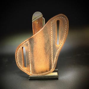 Buffalo Quick Draw sheath for Trapper and Stockman style knives