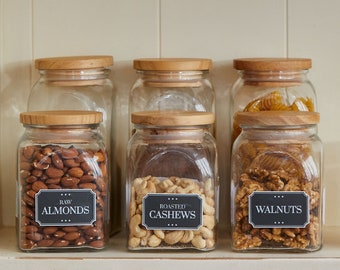 168 water-resistant pantry labels - Design 7