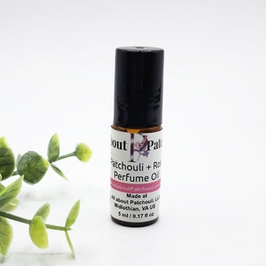 Patchouli & Rose Roll On Perfume Oil, Hippie, Rose perfume, All about Patchouli, Patchouli Oil, Perfume Gift,100% Patchouli, Christmas gift
