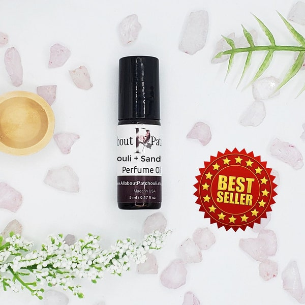Sandalwood Perfume Oil, Hippie Gift, Aromatherapy, All about Patchouli, Patchouli, Free Shipping, Perfume gift, Best perfume oil
