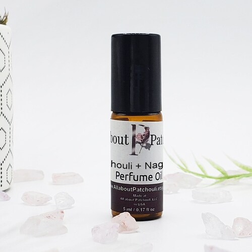Nag Champa + Patchouli + Dragons blood Perfume Oil, Hippie Gift, seductive Aromatherapy, All about Patchouli