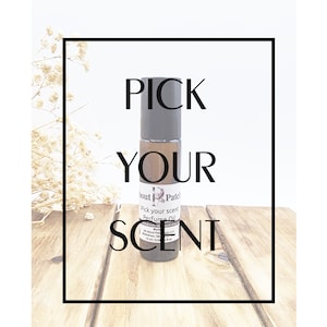 PICK YOUR SCENT Perfume Roll On Perfume Oil, Aromatherapy, All about Patchouli, Gift, Christmas Gift, Perfume Gift, Make your own perfume