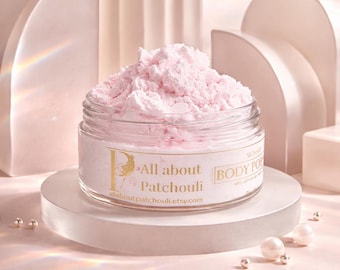 Limited Edition Body Powder Palo Santo • White Sage • Tobacco Scent of the Month | Talc Free Dusting Powder 4/10oz | Natural Dusting Powder