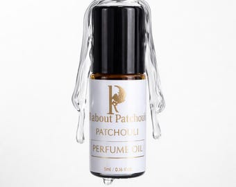 Sandalwood + Vanilla Fragrance Oil, Creamy Woodsy Roll On Perfume, Unisex Scent, All about Patchouli, Christmas Gift, Perfume Gift