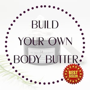 Build your own WHIPPED Body Butter, Organic Silky Moisturizing Lotion, Shea Butter, Bestselling Lotion, non-greasy, Christmas gift, gifts