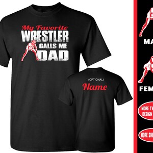 T-shirt « Papa catcheur », Mon catcheur préféré m'appelle papa, T-shirt « Papa catcheur », Cadeaux pour papa catcheur