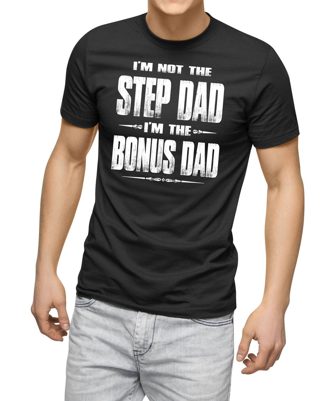 Bonus Dad T-shirt, Stepdad Gift, Fathers Day Shirt