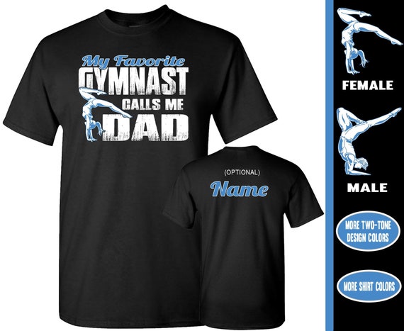 Mens My Favorite Gymnast Calls Me Dad Gymnastic Dad Shirt Mens My Favorite Gymnast Calls Me Dad Gymnastic Dad Shirt