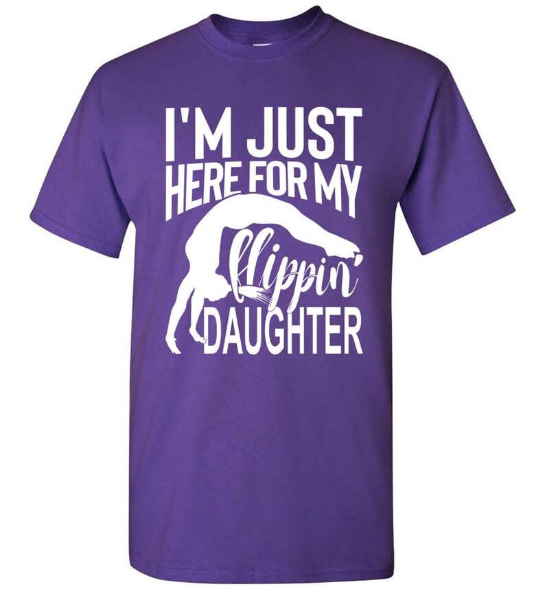 Gymnastics Shirts For Parents I'm Just Here For My Etsy