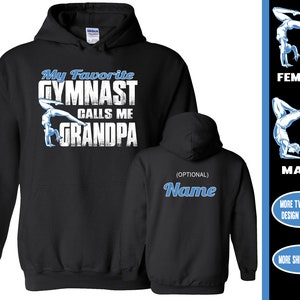 Gymnast Grandpa hoodie, Gymnastics grandpa, Gymnastics, Gymnastics gifts, Gymnast grandpa, Grandpa gymnastics shirt, Gymnastics Grandpa gift