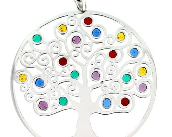 Tree of Life Pendant with enamel at Cathedral