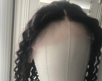 Human Hair Lace Frontal Wig --Kinky Curly