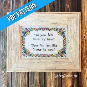 Midsommar cross stitch Pattern PDF