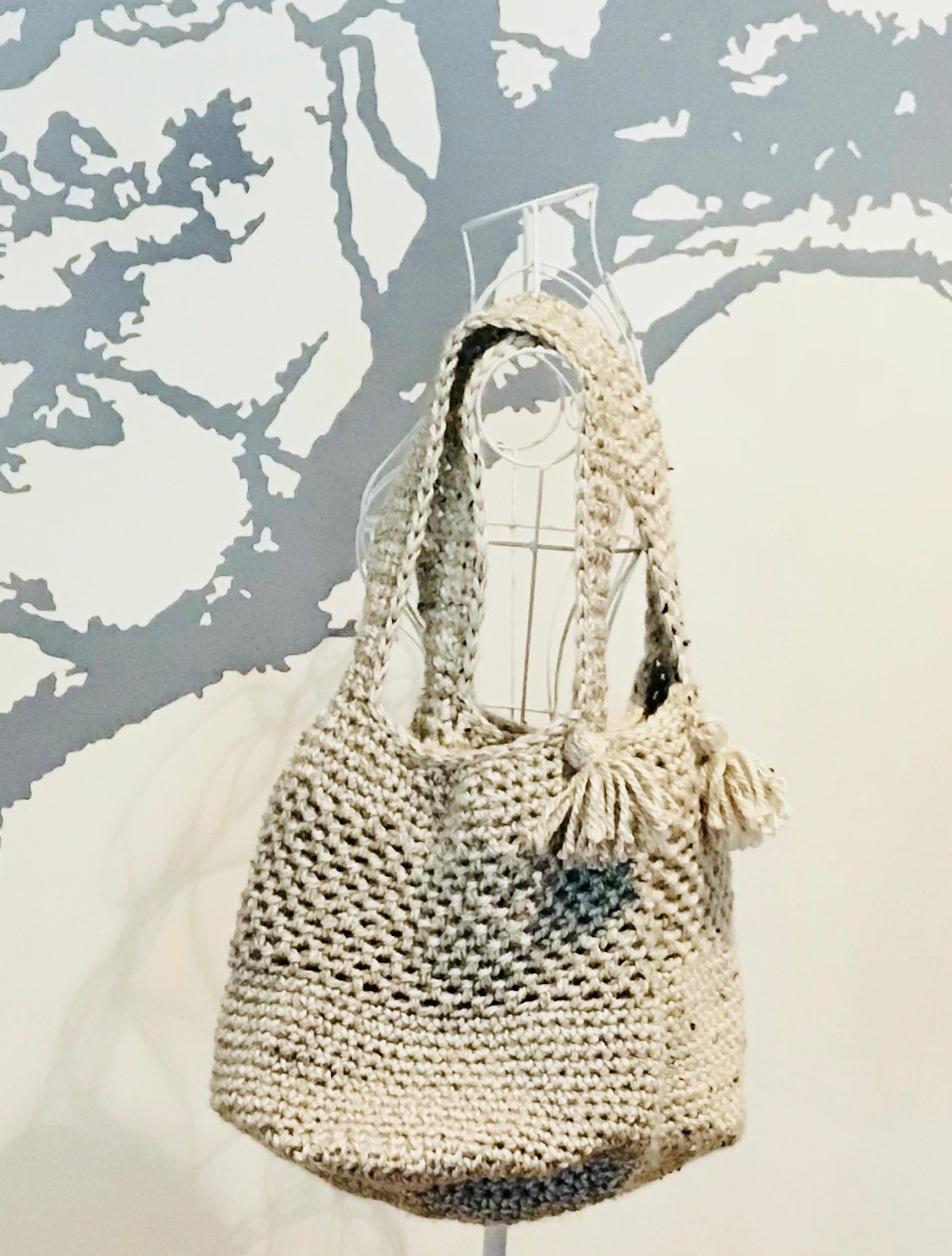 market lane tote bag