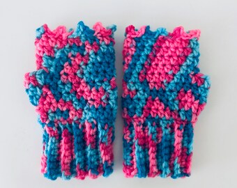 Fingerless Gloves, any colour & various sizes available.