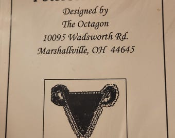 Crochet Pattern Baby Bib Civil War 1850s 1860s Pattern 19th Century Attire Dress Accessory Victorian New