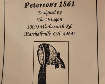 Knit Pattern Knitted Hood Civil War 1850s 1860s Pattern 19th Century Attire Dress Accessory Victorian New