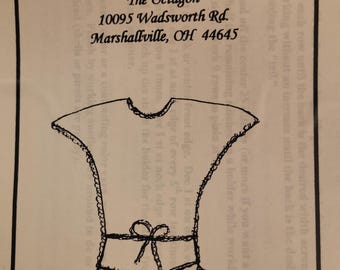 Knit Pattern Knitted Sontag Civil War 1850s 1860s Pattern 19th Century Attire Dress Accessory Victorian New