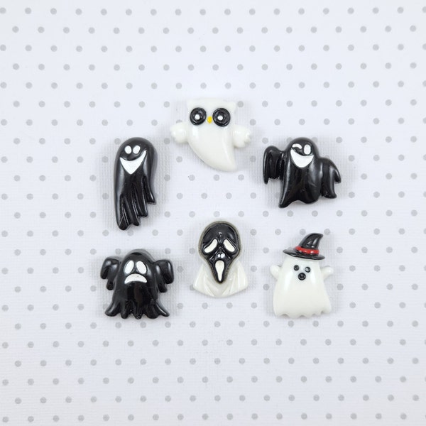 SUPER STRONG! Spooky Halloween Decorative Magnets, Set of 6, Halloween Magnets, Halloween Icon Magnets, Trick Or Treat Magnets, Boo, Eek