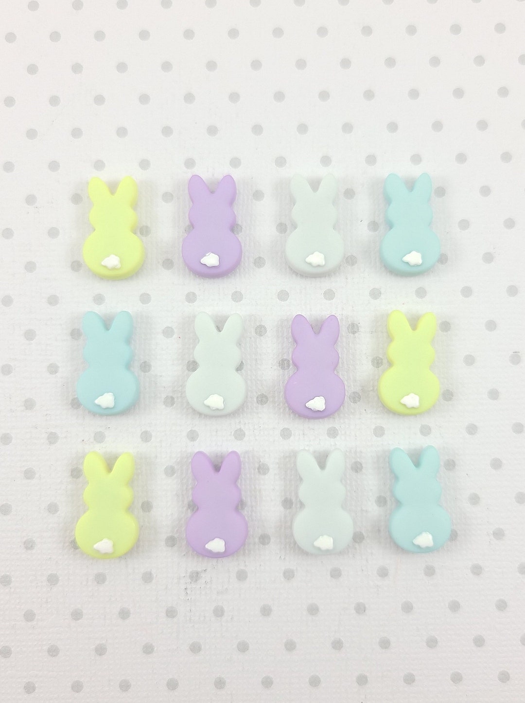 SUPER STRONG! Mini Easter Bunny Magnets, Set of 12, Easter Magnets ...