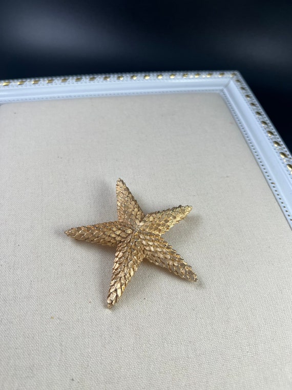 Vintage Starfish Brooch/Vintage Jewelry/ Vintage/… - image 4