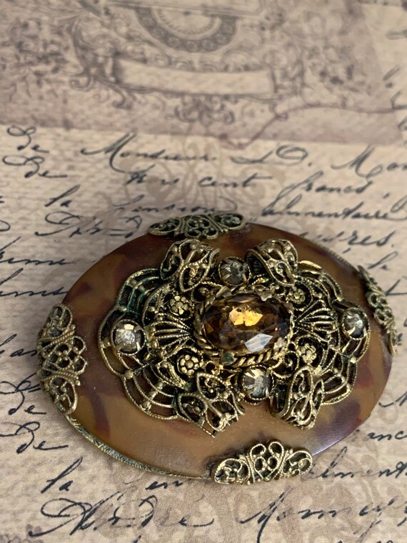 Vintage Brooch/ Vintage Pin/ Vintage Jewelry/ Vin… - image 2