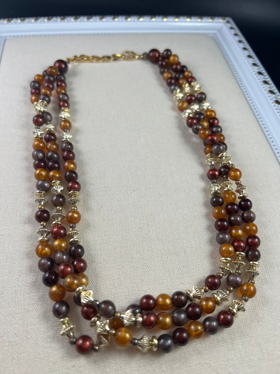 Vintage Beaded Necklace/ Vintage Jewelry/ Gifts/ … - image 2