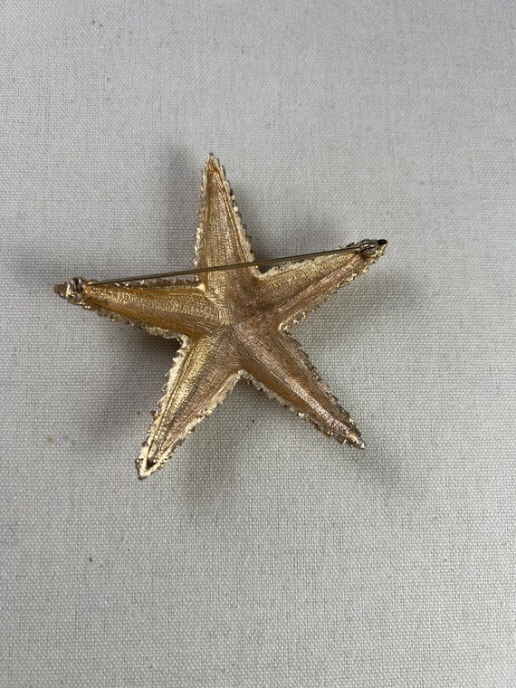 Vintage Starfish Brooch/Vintage Jewelry/ Vintage/… - image 2