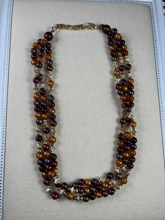 Vintage Beaded Necklace/ Vintage Jewelry/ Gifts/ … - image 3