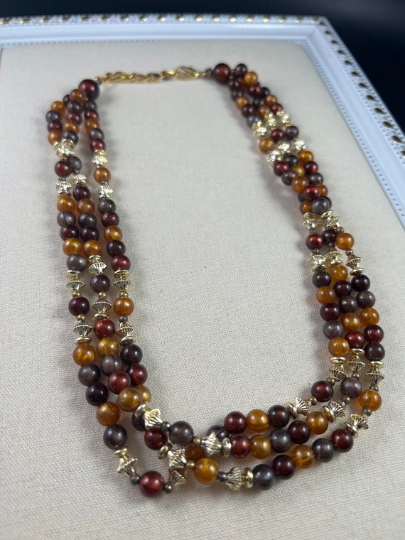 Vintage Beaded Necklace/ Vintage Jewelry/ Gifts/ … - image 1