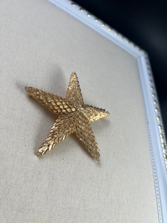 Vintage Starfish Brooch/Vintage Jewelry/ Vintage/… - image 3