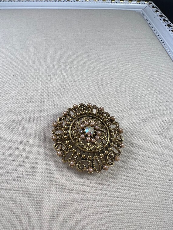 Vintage Brooch/ Art Deco Jewelry/ Vintage Jewelry… - image 4