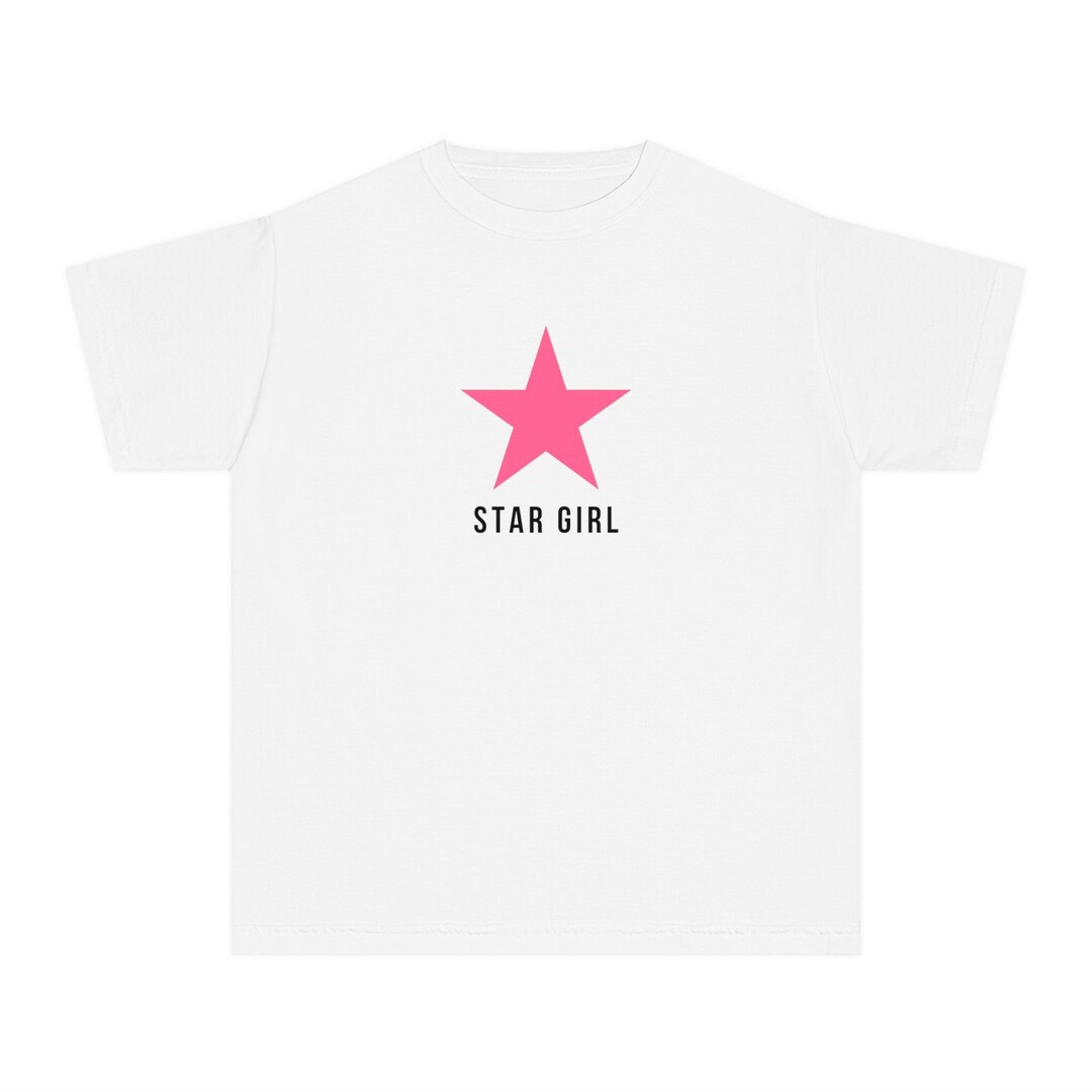 Y2K Rhinestone Star Girl Baby Tee-526