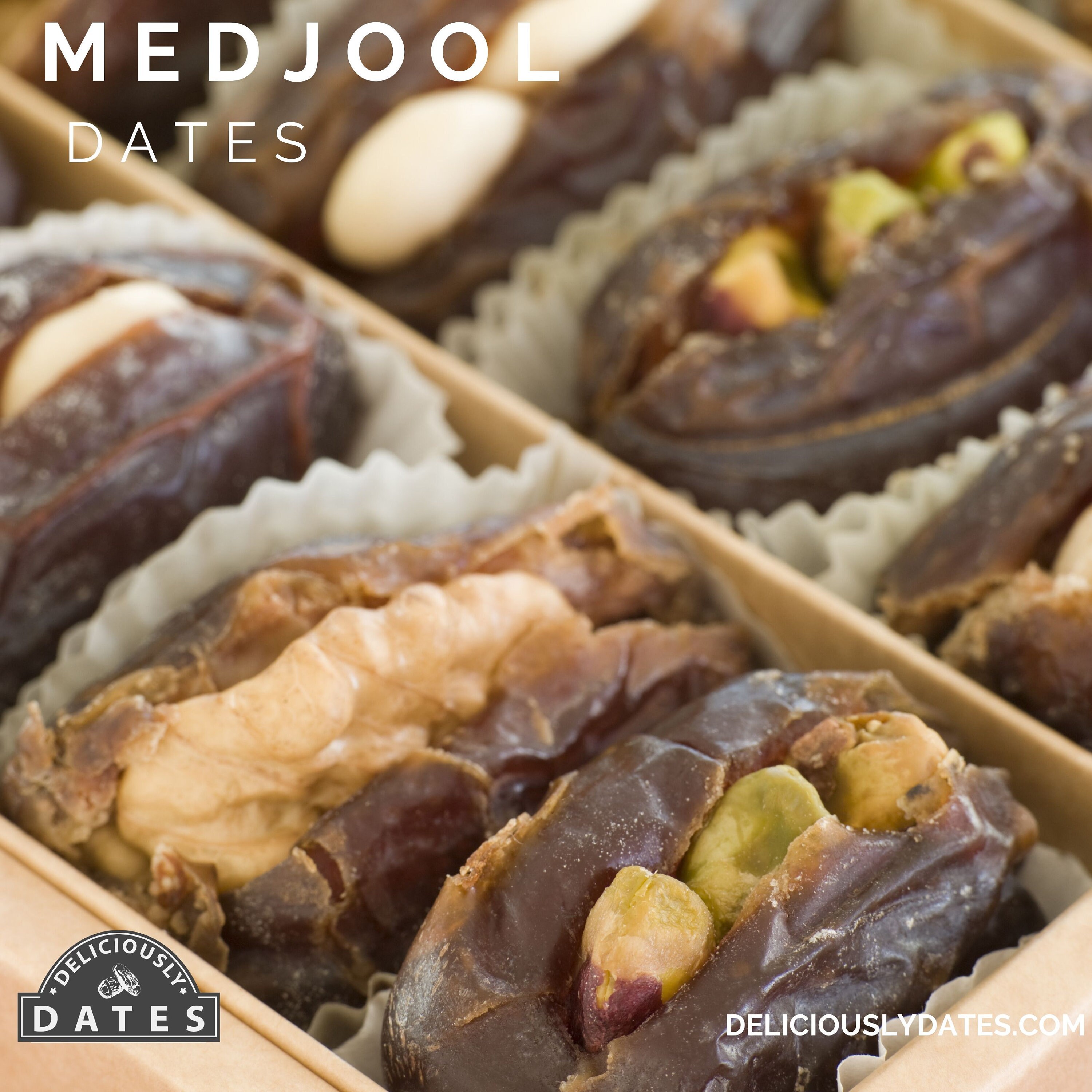 Stuffed Medjool Dates luxury Dates Filled With Assorted Nuts Etsy UK