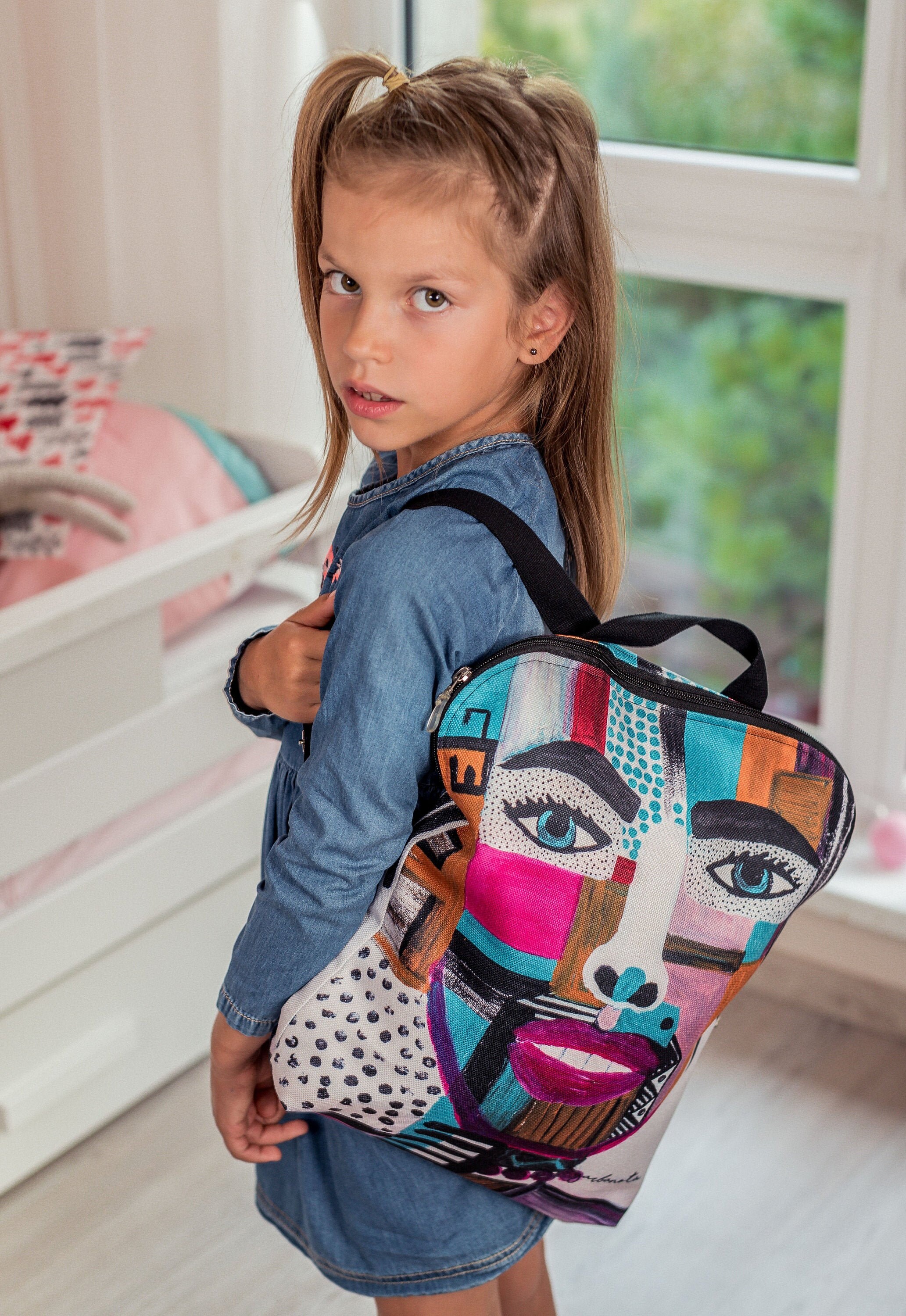 Preschool Toddler Backpacks for Girl Unique Kids Backpack Etsy