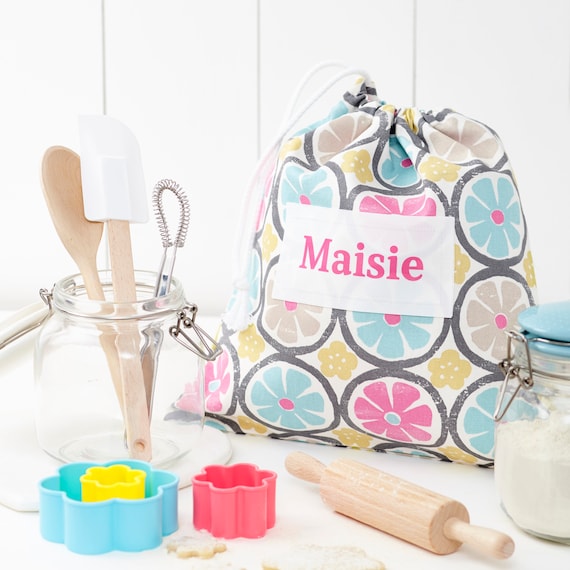 personalised childrens baking set