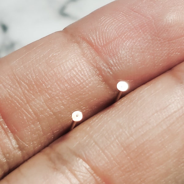 1mm stud earrings clearance