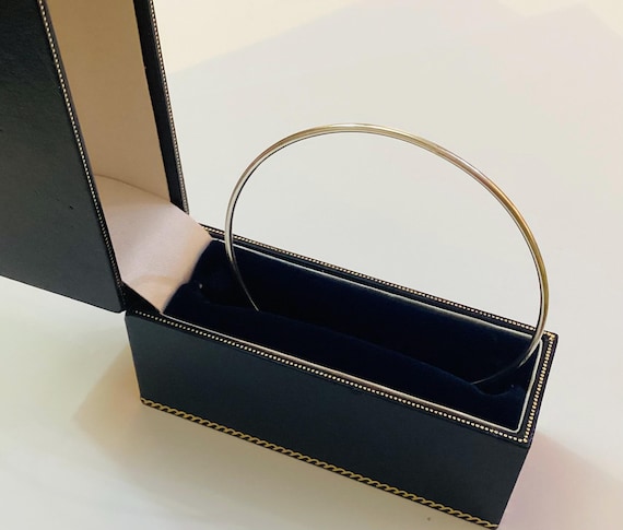 Fine Solid Solid Silver Vintage Bangle