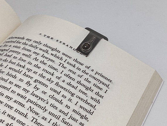Solid Silver Bookmark Gold Tennis Racket Wimbledon Sport Lover Hallmarked