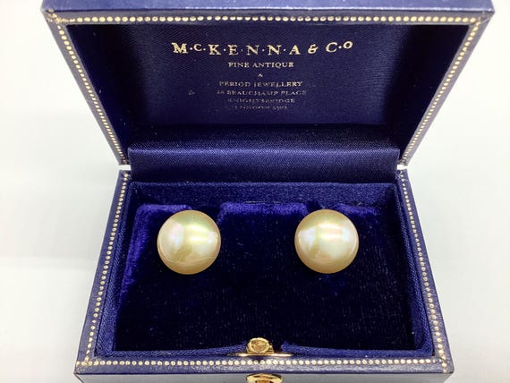 Solid Silver and Faux Pearl Earrings Vintage 1950's Clip On Studs June Birthday Wedding Bridesmaid