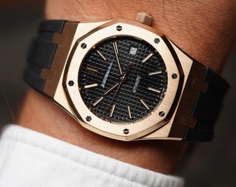 Montre Audemars Piguet Royal Oak à cadran noir