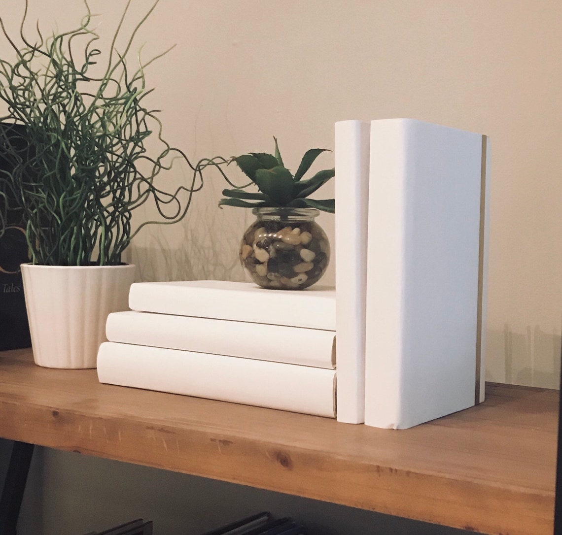 Decorative Covered Book/minimalist Modern Designer Book Etsy