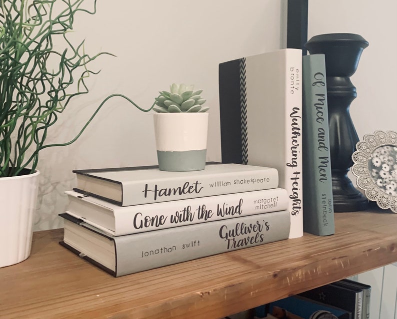 Decorative Books/Designer Books/Decorative Book Set/Decorative Etsy